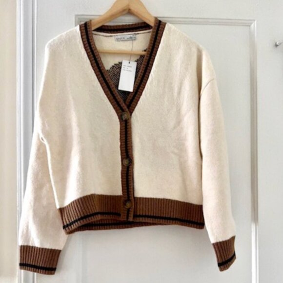 Kailey Cardigan Preppy Equestrian - Picture 5 of 12